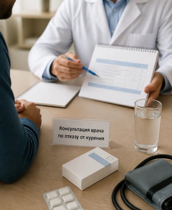 Консультация врача по отказу от курения для взрослых в Острогожске